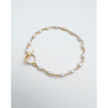 Bracelet ELENA en Perles de Culture et Gold-filled 14k